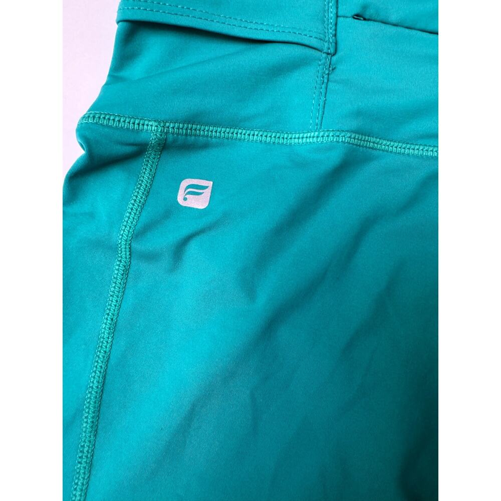 Fabletics Laurel Green Gia Powerlite Mid Rise Crop Leggings XS - Picture 10 of 11